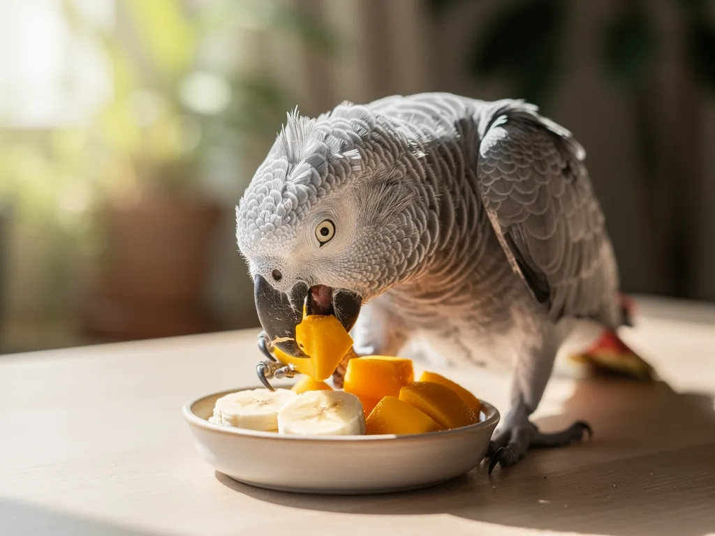 Alte Vögel Ernährung clever gestalten für ein vitales Vogelleben Älterer Ziervogel frisst ausgewogenes Futter für mehr Vitalität und Gesundheit