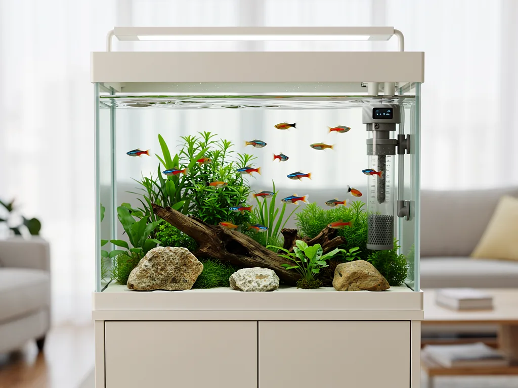 Aquarium Komplettset kaufen: praktische Tipps für die perfekte Aquaristik-Ausstattung Aquarium Komplettset mit Filter Heizung und Beleuchtung für Einsteiger
