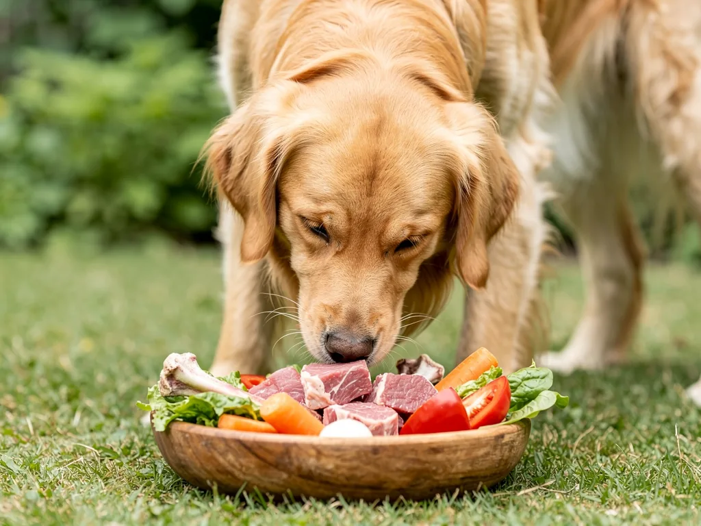 BARF Definition: Rohes Futter als artgerechte Ernährungsweise für Barf Ernährung für Hunde mit rohem Fleisch und naturbelassenen Zutaten