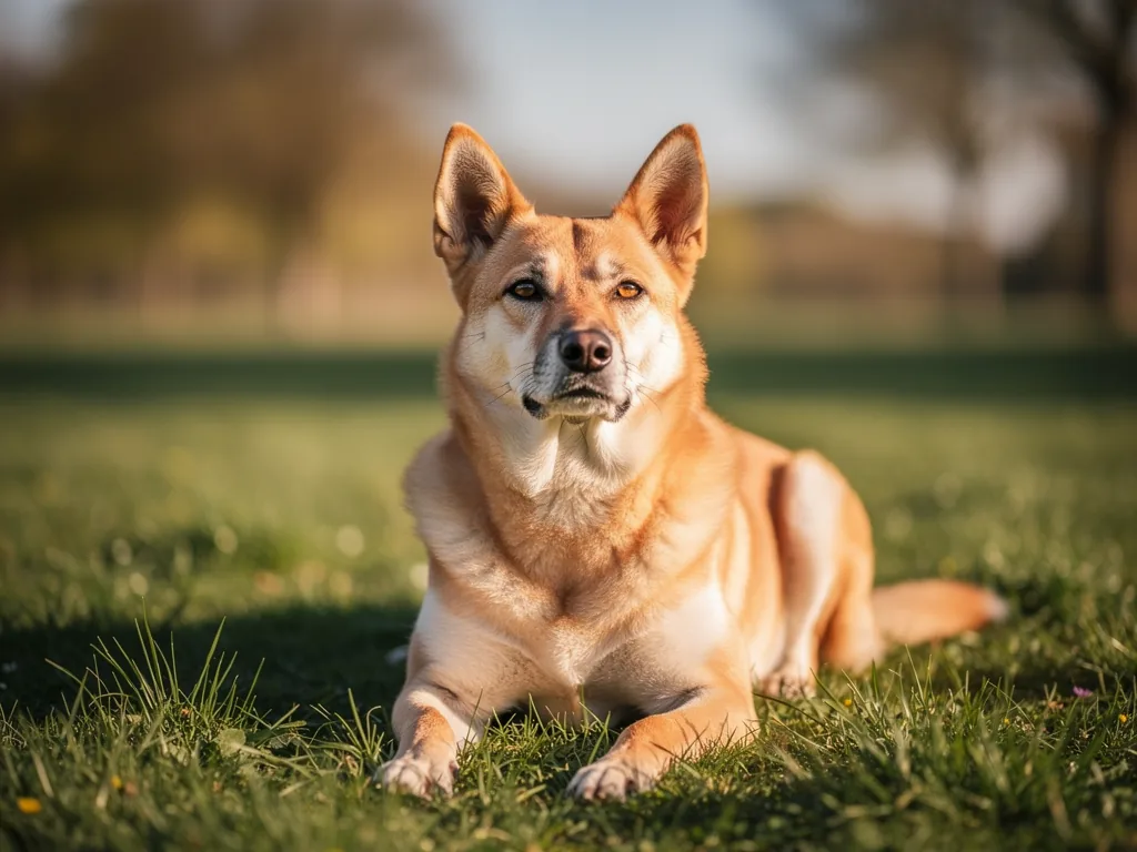 Energiebedarf von Hunden Hund frisst aus Napf und zeigt Energiebedarf abhängig von Rasse und Aktivität