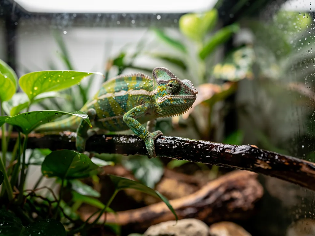 Feuchtigkeit Terrarium: Ideale Luftwerte Feuchtigkeitsmesser im Terrarium zur optimalen Luftfeuchte und gesunden Reptilienhaltung