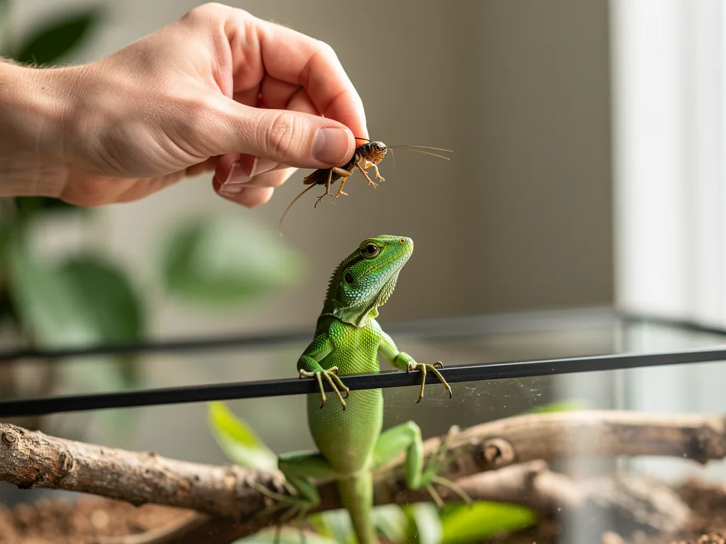 Futterinsekten Nährstoffgehalt Futterinsekten ausgewogenes Nährstoffprofil für gesunde Reptilienernährung im Terrarium