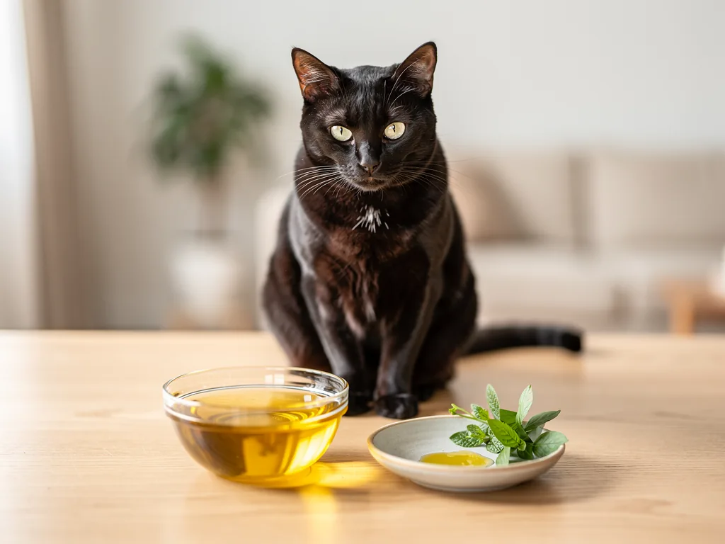 Gesunde Öle für Katzen optimal einsetzen und Fellgesundheit fördern Katzenfell glänzt gesund durch gezielte Ernährung mit hochwertigen Ölen