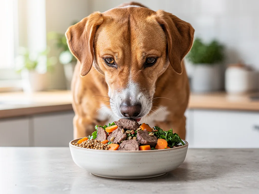 Hundeernährung Einfluss: Wie Futter die Gesundheit prägt Gesunder Hund mit glänzendem Fell dank ausgewogener Ernährung und hochwertigen Nährstoffen