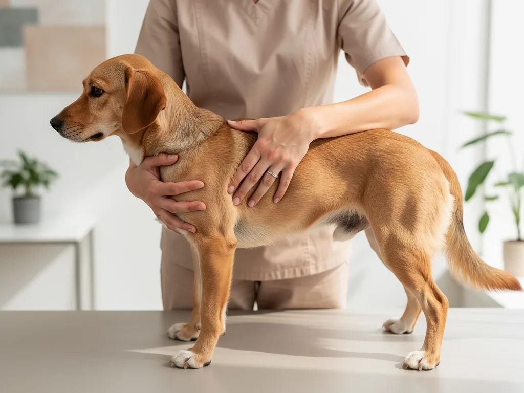 Ernährungsberatung für Hunde Hundebesitzerin berät sich mit Ernährungsberaterin zu gesunder Hundeernährung