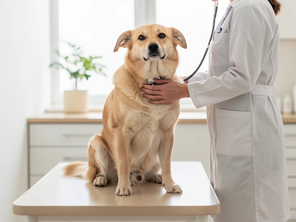 Vorsorgeuntersuchungen beim Hund: Ein Jahresplan Hundebesitzer führen jährliche Vorsorgeuntersuchungen für gesunde Hunde durch