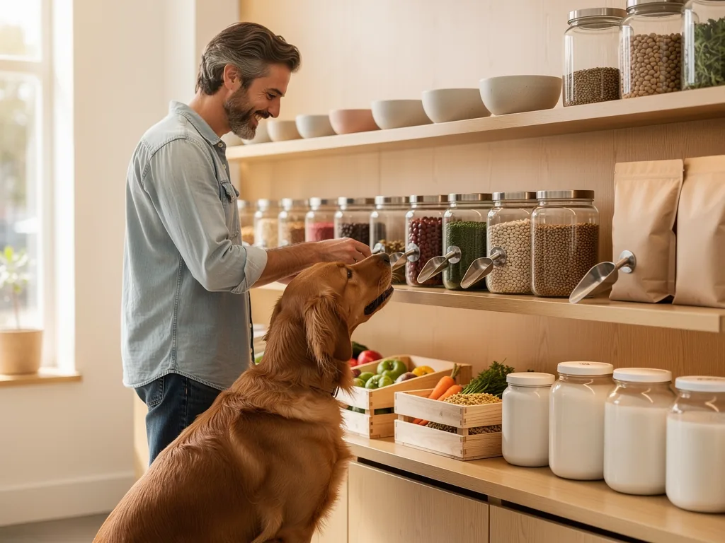 Hundefutter in der Nähe finden und lokal kaufen für gesunde Hunde Lokaler Einkauf von gesundem Hundefutter in Fachgeschäft für beste Beratung