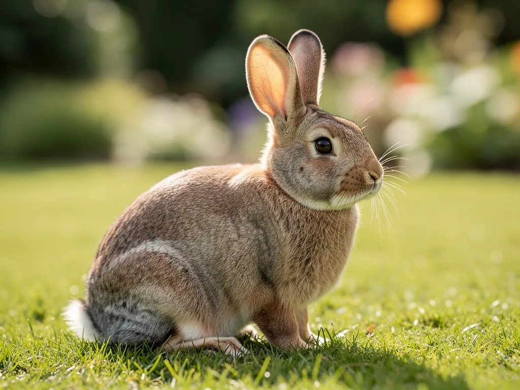 Kaninchen Gewicht: Optimales Körpergewicht Kaninchen auf Waage zur Gewichtskontrolle für gesundes Körpergewicht