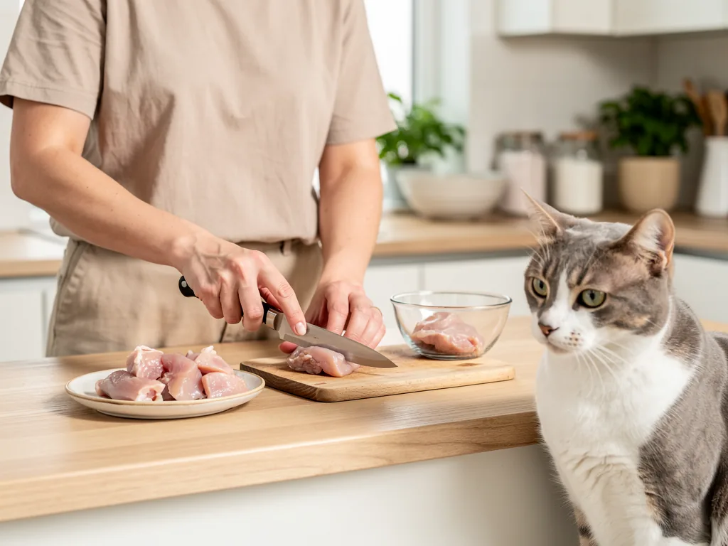 Katzenfutter selbst kochen Selbstgekochtes Katzenfutter mit ausgewogener Ernährung für gesunde Katze