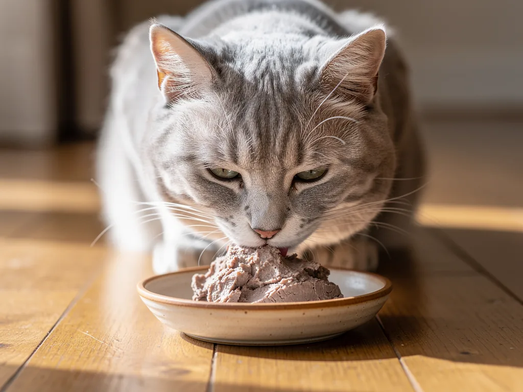 Ernährung für Katzen ohne Zähne: Angepasste Fütterungsformen Weiches Nassfutter für Katzen ohne Zähne zur schonenden Ernährung und besseren Verträglichkeit