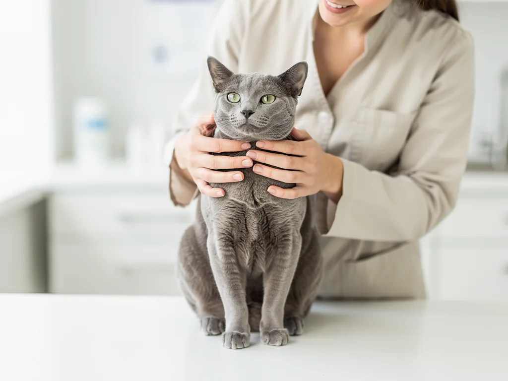 Was ein Gesundheitszeugnis für Katzen beinhaltet Tierarzt überprüft Impfungen und Gesundheitszustand im Gesundheitszeugnis für Katzen