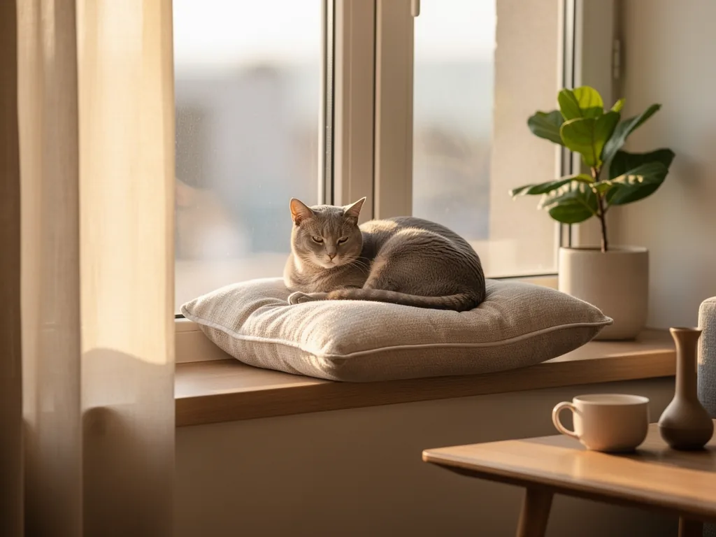 Katze Urlaub: Betreuungsmöglichkeiten Katze entspannt während Urlaub mit vertrauter Betreuung zu Hause oder Pension