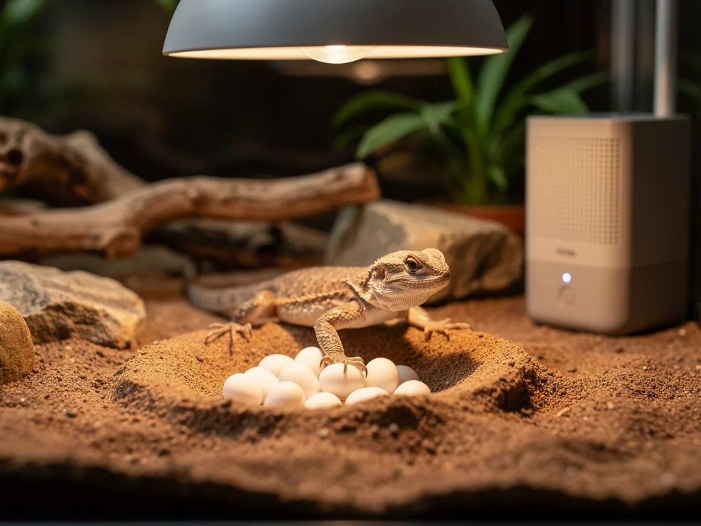 Nachzucht bei Reptilien: Grundlagen und Voraussetzungen Nahaufnahme von Eiern und Jungtieren bei der Nachzucht verschiedener Reptilienarten im Terrarium
