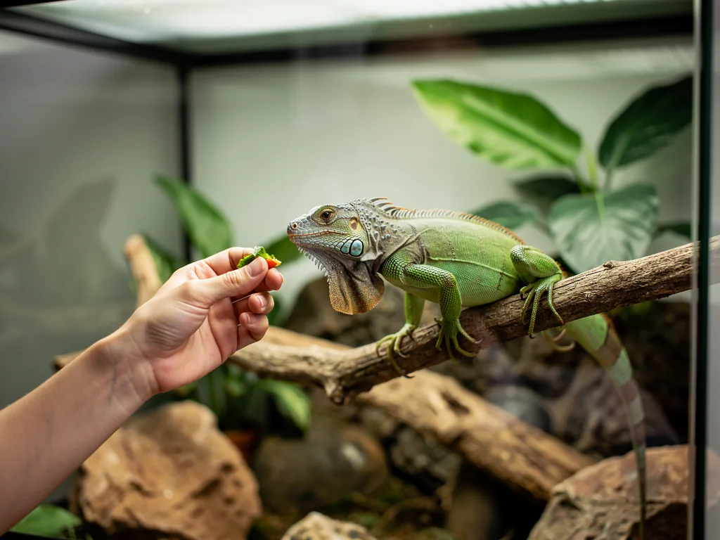 Erziehung von Reptilien: Mythos oder Realität? Reptilien im Terrarium zeigen Lernverhalten durch gezielte Konditionierung und Training