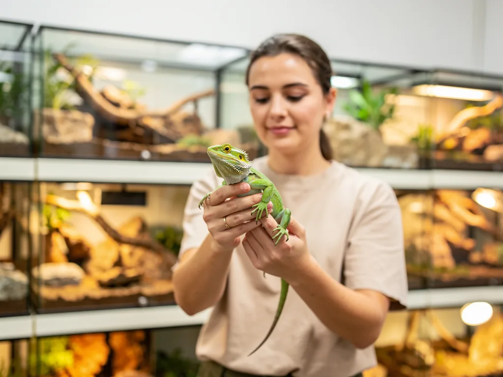 Wo Reptilien kaufen: Bezugsquellen Terrarium mit gesunden Reptilien von Züchter, Händler und Privatverkauf