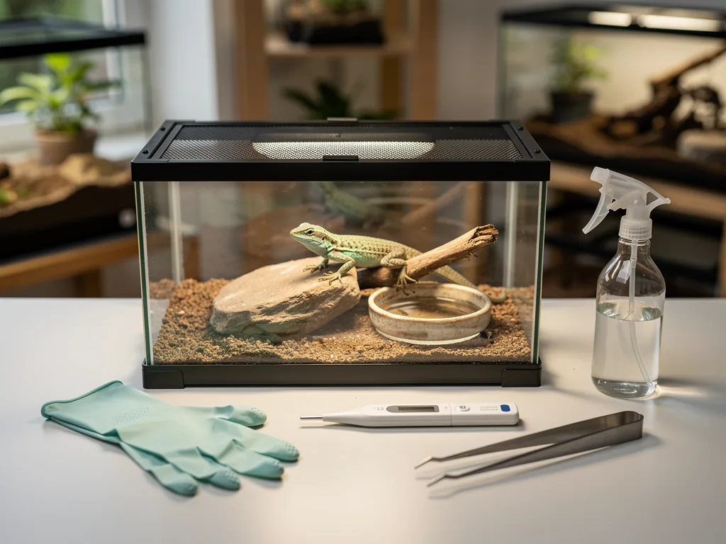 Quarantäne von neuen Reptilien: Wichtige Schritte Neues Reptil in Quarantäne als wichtiger Schritt für gesunden Tierbestand