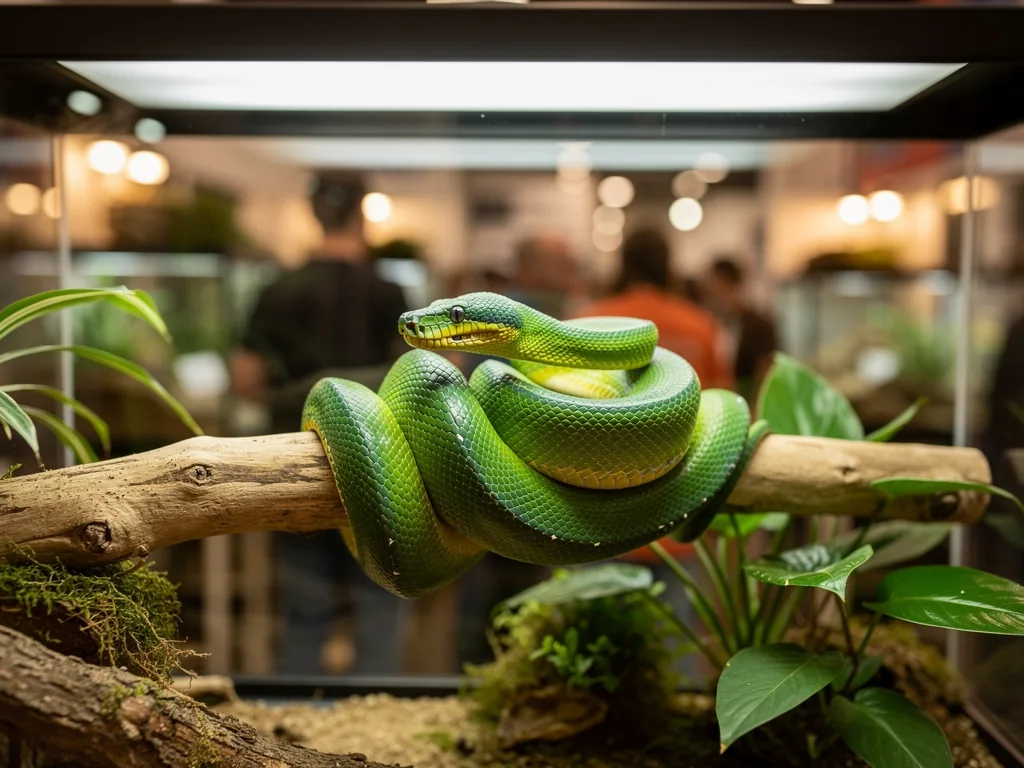 Reptilienbörsen in Deutschland kennenlernen Besucher entdecken vielfältige Terraristikangebote auf einer Reptilienbörse in Deutschland