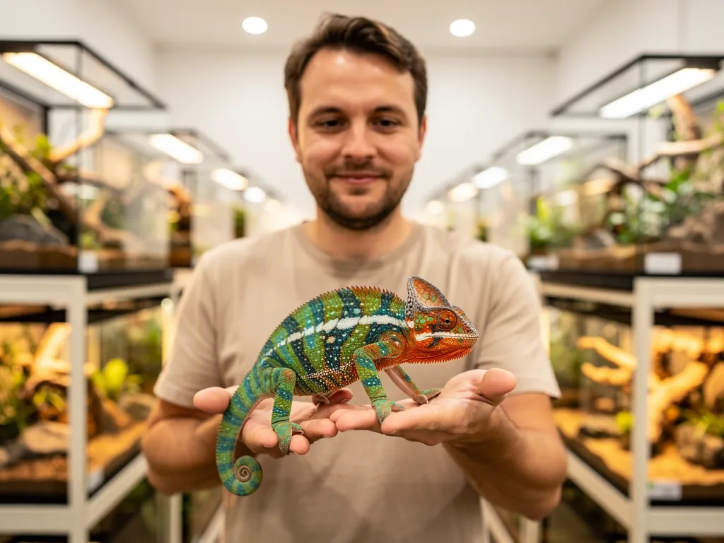 Terraristikbörsen: Treffpunkt Reptilienfreunde Besucher auf einer Terraristik Börse tauschen sich über Reptilien und Pflege aus