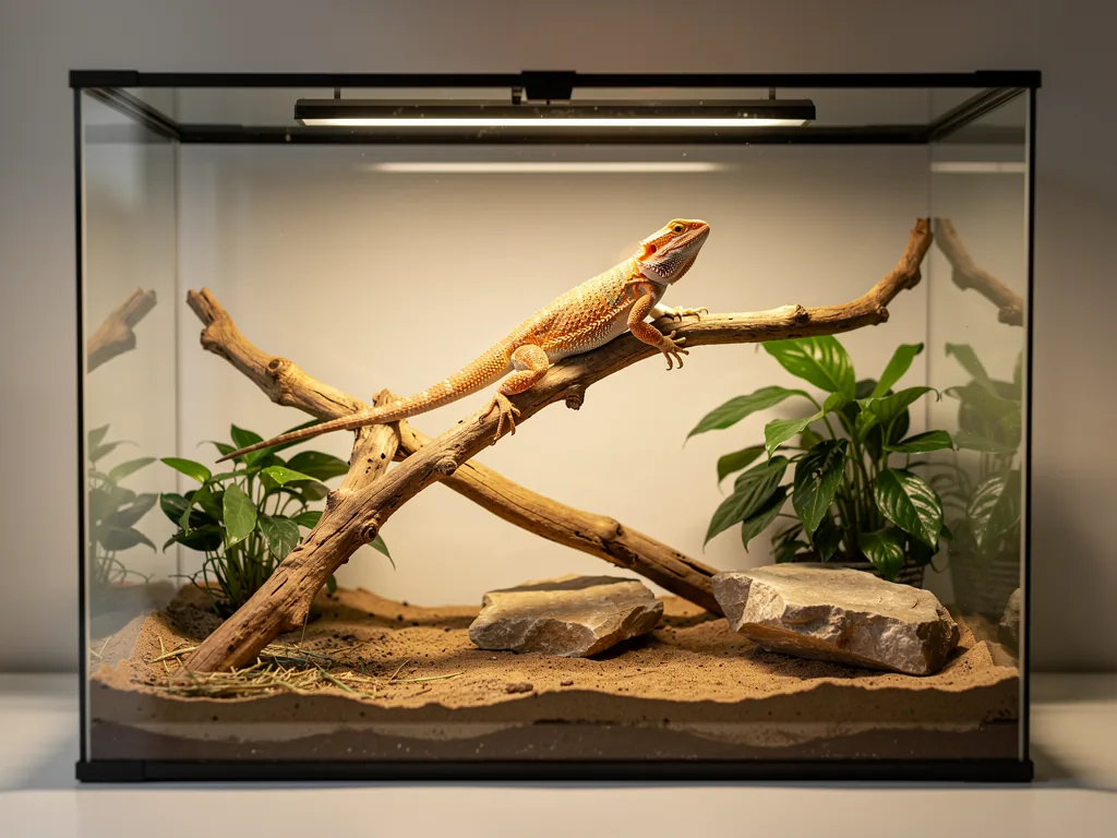 Terrarium Größe wählen: Richtige Maße für Reptilien Terrarium mit geeigneter Größe und Einrichtung für verschiedene Reptilienarten