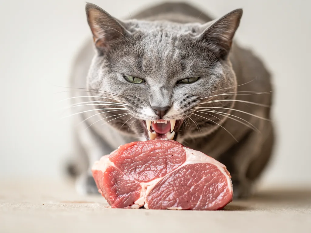 Katze Ernährung: Verdauungssystem und Nährstoffaufnahme Verdauungssystem Katze mit Fokus auf proteinreiche Ernährung und Nährstoffaufnahme