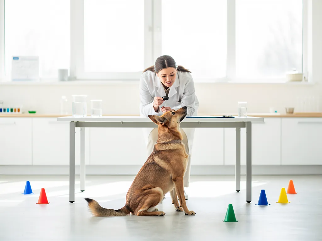 Verhaltensforschung bei Hunden: Was steckt dahinter? Hund zeigt Kopfneigung als Beispiel für Verhaltensforschung und Kommunikation beim Hund