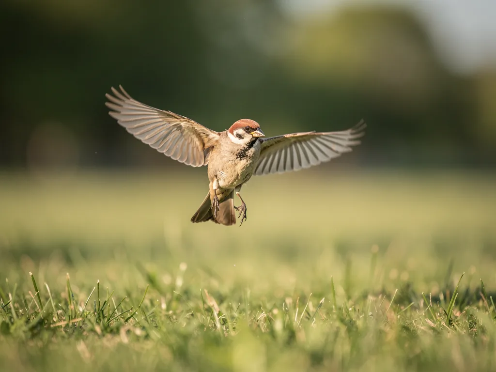Wie Vögel lernen: Angeborenes Verhalten und Erfahrung Jungvogel beim Flugtraining durch angeborenes Verhalten und erlernte Erfahrung