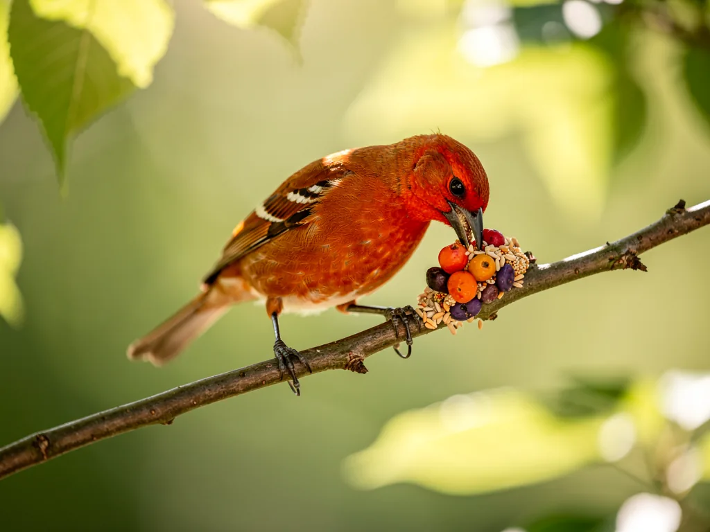 Nährstoffversorgung von Vögeln: Welche Vitamine sie brauchen Illustration zum Thema Vögel Nährstoffe
