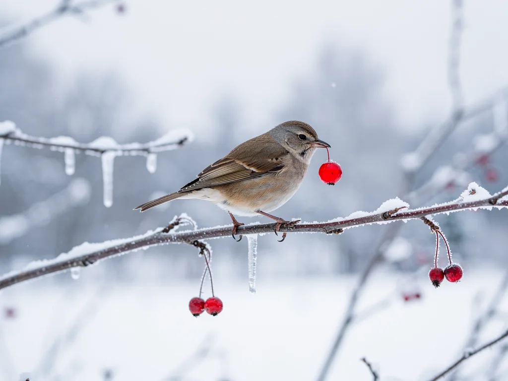 Zugvögel Zugvögel suchen auf langen Reisen energiereiche Nahrung zur Überwinterung
